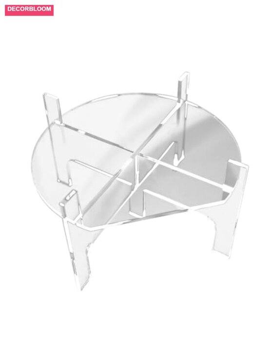 Other - Clear Acrylic Beverage Dispenser Stand, Elevated Serving for Parties, Fit 8in